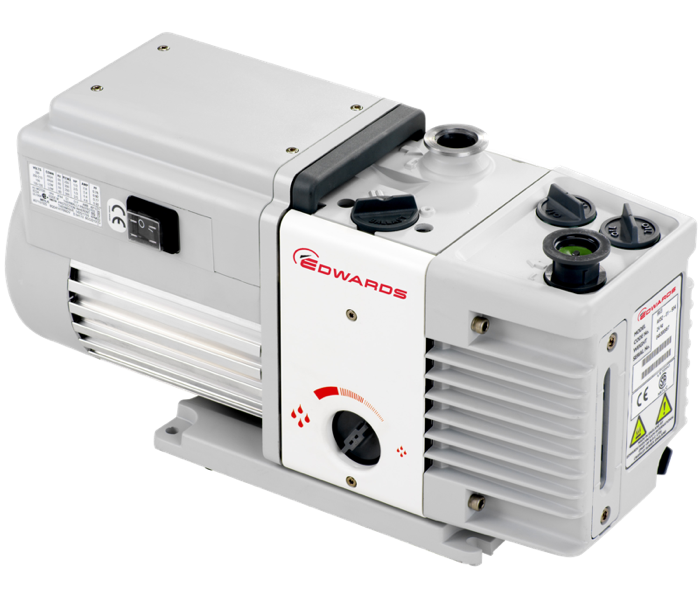 Load image into Gallery viewer, Light Gray Edwards RV5 Rotary Vane Vacuum Pump
