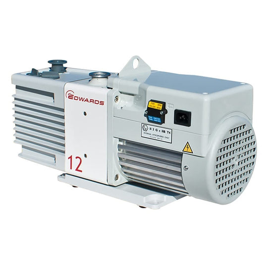 Light Gray Edwards RV12 Rotary Vane Vacuum Pump