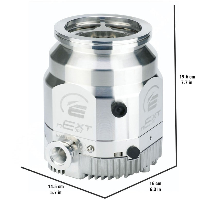 Load image into Gallery viewer, Light Gray Edwards nEXT300D - ISO100 160W Turbomolecular Pump

