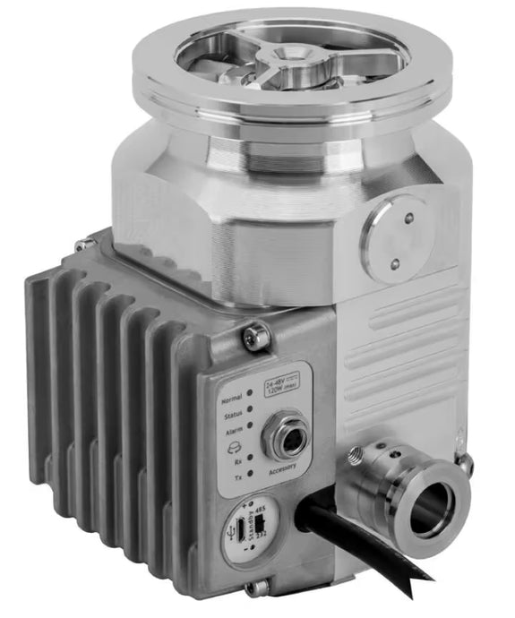Dark Gray Edwards nEXT85H NW40 NW16 80W Turbomolecular Vacuum Pump
