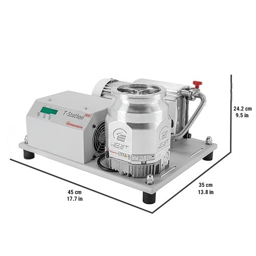 Load image into Gallery viewer, Light Gray Edwards T-Station 300D Dry Turbo Station CF100, 200-240V
