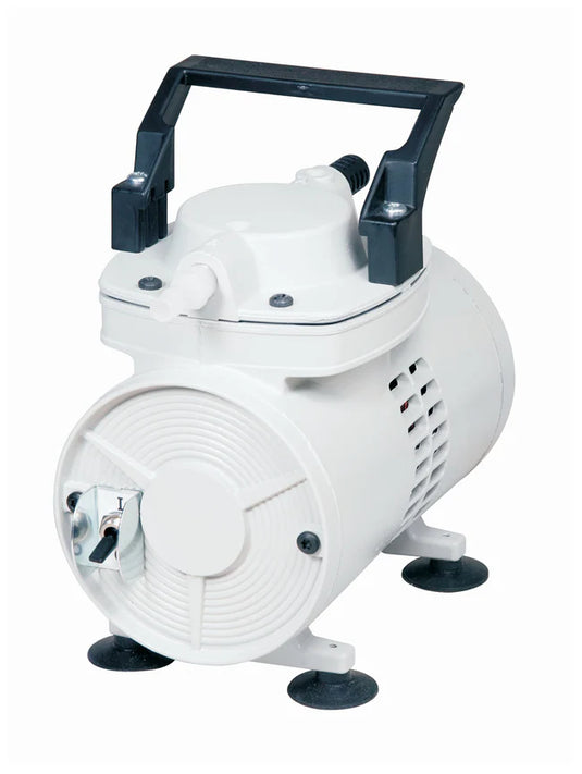 Light Gray Welch 2019B-01 Chemical-Resistant Vacuum Filtration Pump – 37 L/min, 24 in. Hg