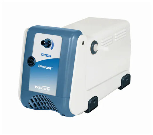 Light Gray Welch DryFast & DryFast Ultra Diaphragm Vacuum Pump – Model 2034B