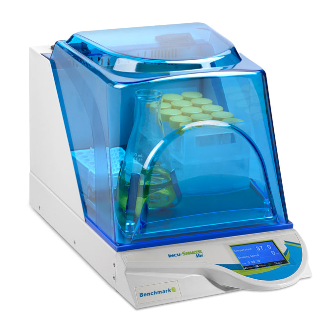 Load image into Gallery viewer, Steel Blue Benchmark H1001-M Incu-Shaker Mini Incubator Shaker
