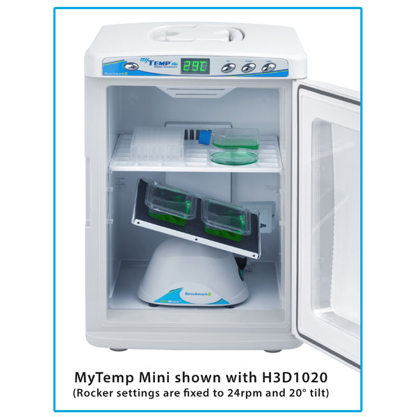 Load image into Gallery viewer, Light Gray Benchmark MyTemp Digital Incubators
