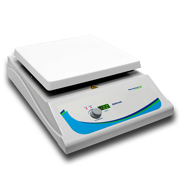 Load image into Gallery viewer, Light Gray Benchmark Scientific 10 x 10&quot; Digital Hotplates, Stirrers, and Hotplate Stirrers
