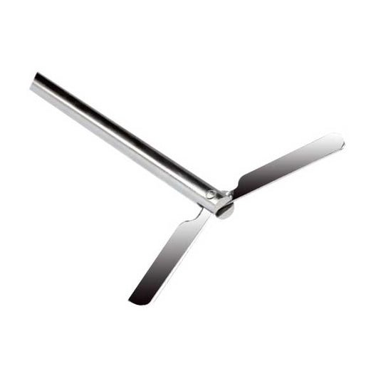 Light Gray Centrifugal impeller, stainless steel