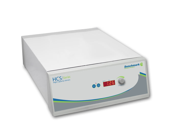 Light Gray Benchmark HCS Series High-Capacity Magnetic Stirrers
