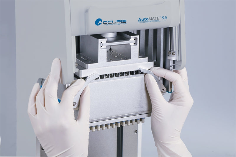 Load image into Gallery viewer, Gray Accuris AutoMATE™ 96 Channel Pipetting Station, 115V
