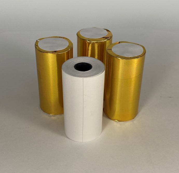 Dark Gray Extra paper rolls for MR9600-TP printer, pk/4