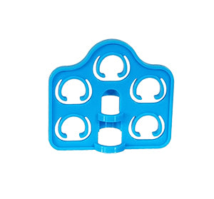Deep Sky Blue Tube holder, 5 x 10-15ml, 2/pk (1 pack included)