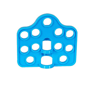 Deep Sky Blue Tube holder, 11 x 1.5/2.0ml, 2/pk (1 pack included)