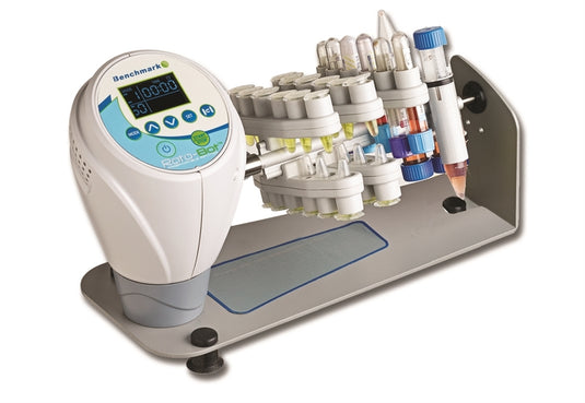 Dark Gray Benchmark R4040 RotoBot Mini Programmable Rotator w/ Tube Holders