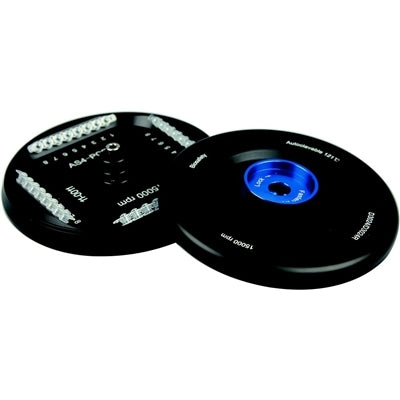 Black Scilogex Aluminum Alloy Rotor with cover, 15000rpm, for SCI-24 & SCI-24R