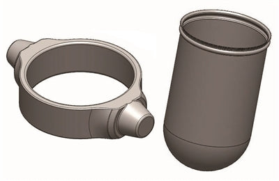 Dim Gray Scilogex Rotor Buckets with Tube Adapters, Set of 4 Buckets with Adapters Included
