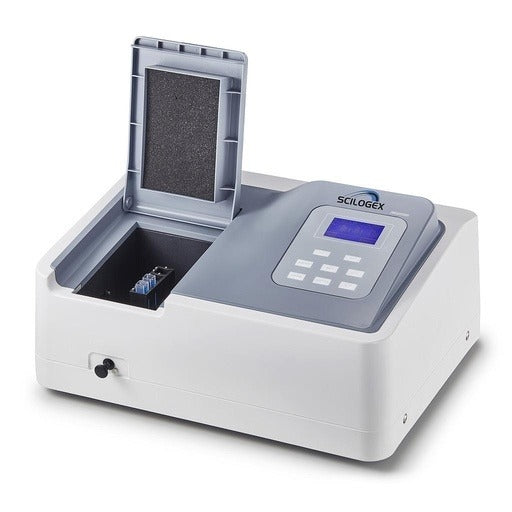 Light Gray Scilogex UV/Vis and Visible Spectrophotometers
