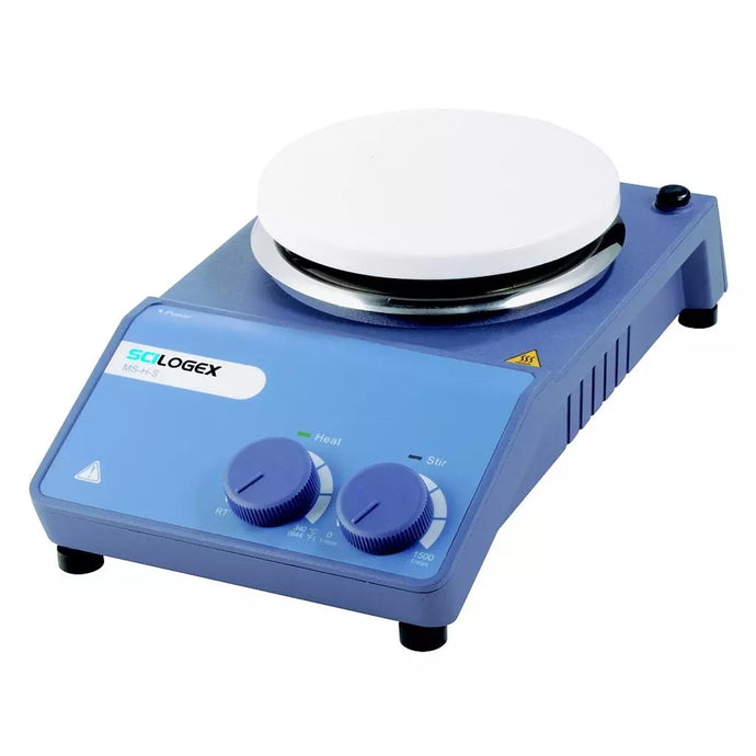 Steel Blue Scilogex SCI340-HS Analog Circular Magnetic Hotplate Stirrer