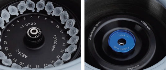 Black Scilogex Micro-Centrifuge with Rotor
