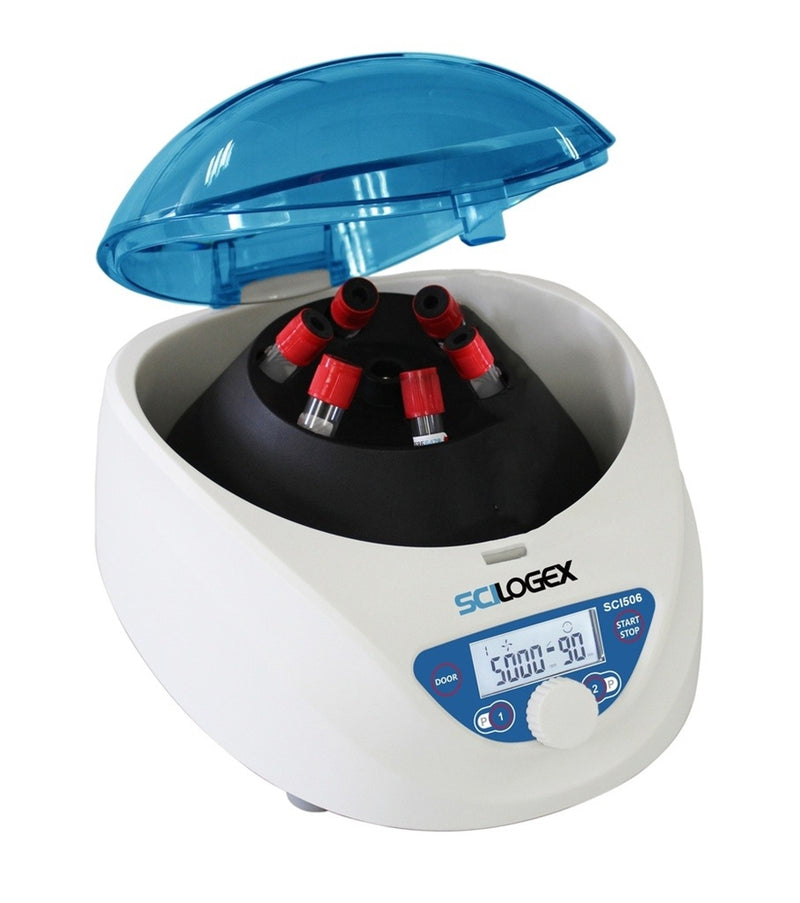Load image into Gallery viewer, Dark Slate Gray Scilogex SCI506 LCD Digital Clinical Centrifuge, with 6 x 1.5-15ml rotor
