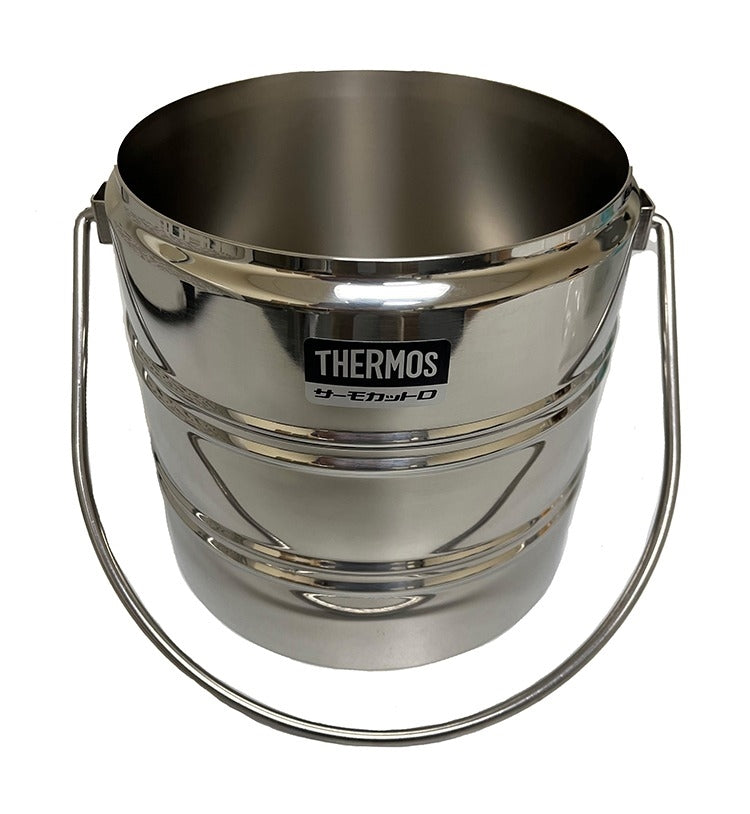 Load image into Gallery viewer, Dim Gray Scilogex All-Stainless Steel Dewar Flask with Handle
