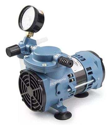 Dim Gray Scilogex STORM Series Chemical Resistant Diaphragm Vacuum Pump, 115V, 60Hz