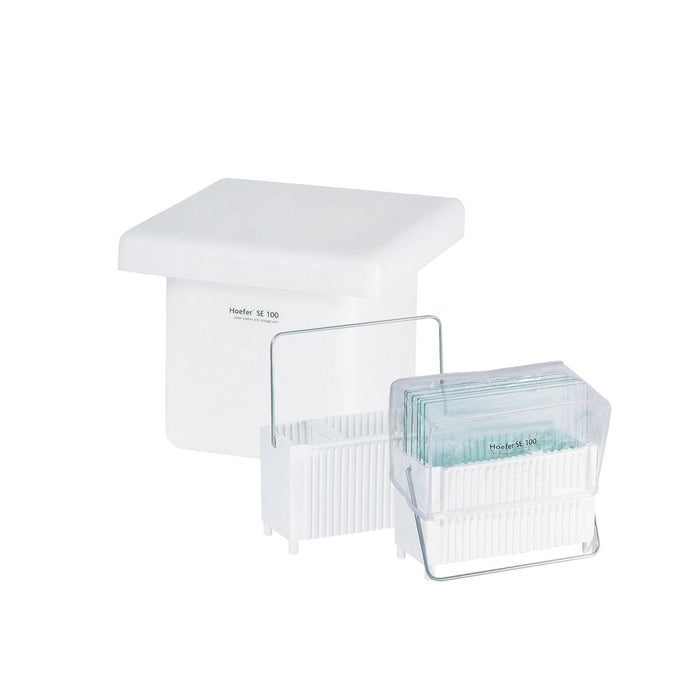 Lavender Hoefer SE100 PlateMate™ Glass Plate Washer and Storage Kit