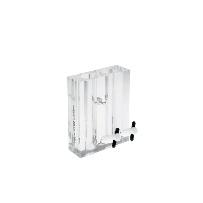 Lavender Hoefer Gradient Maker – Two-Chamber Design for Precise Gradient Preparation
