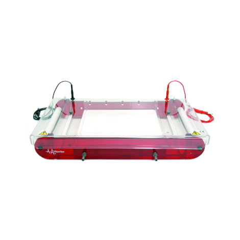 Light Gray Hoefer SUB25C Maxi-Plus Cooled Submarine Gel Electrophoresis Unit