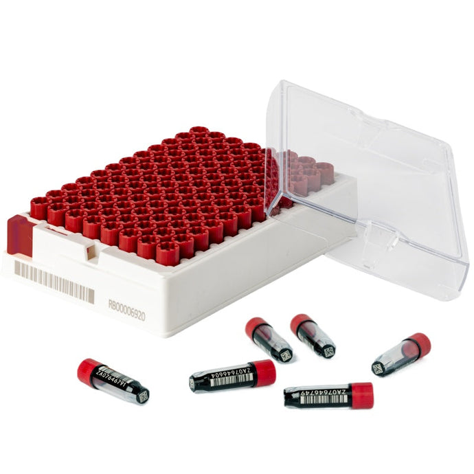 Light Gray Hoefer Tri-coded Sample Storage Tubes – 0.5 to 2.0 ml, 48- and 96-Format