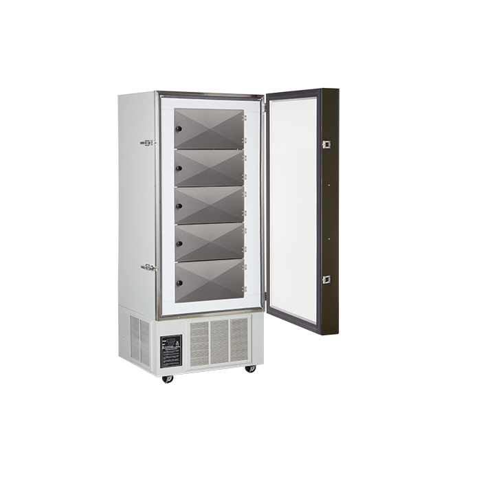 Load image into Gallery viewer, Light Gray Yamato Ultra-Low ULF Series Vertical (Upright) Freezers
