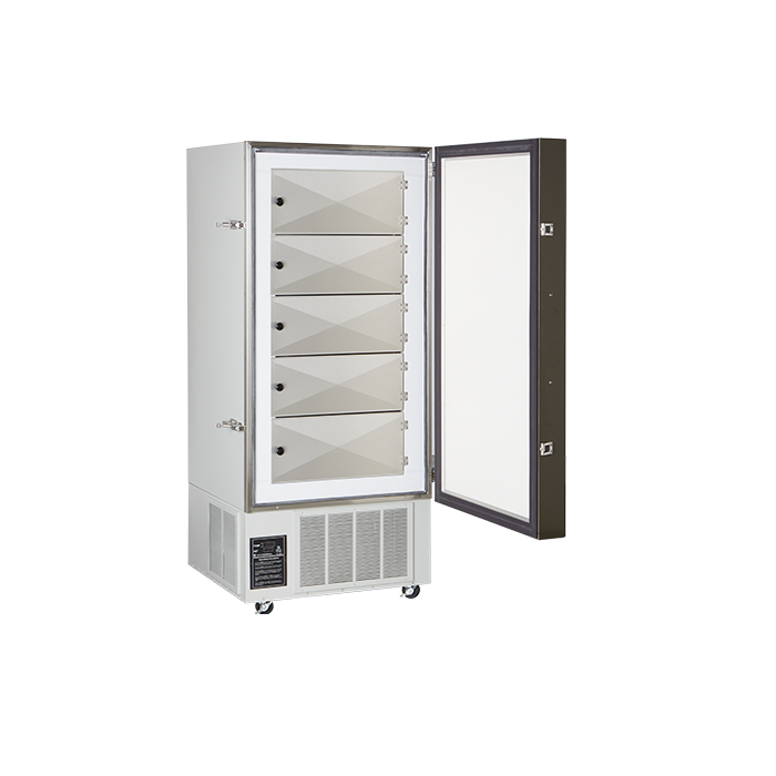 Load image into Gallery viewer, Light Gray Yamato Ultra-Low ULF Series Vertical (Upright) Freezers

