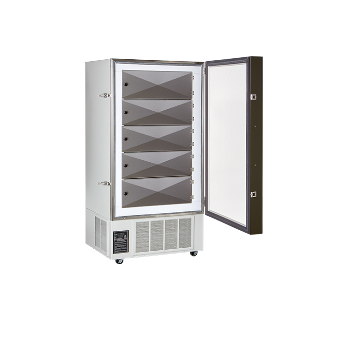 Load image into Gallery viewer, Light Gray Yamato Ultra-Low ULF Series Vertical (Upright) Freezers
