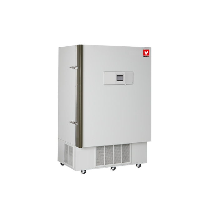 Light Gray Yamato Ultra-Low ULF Platinum Series Vertical (Upright) Freezers