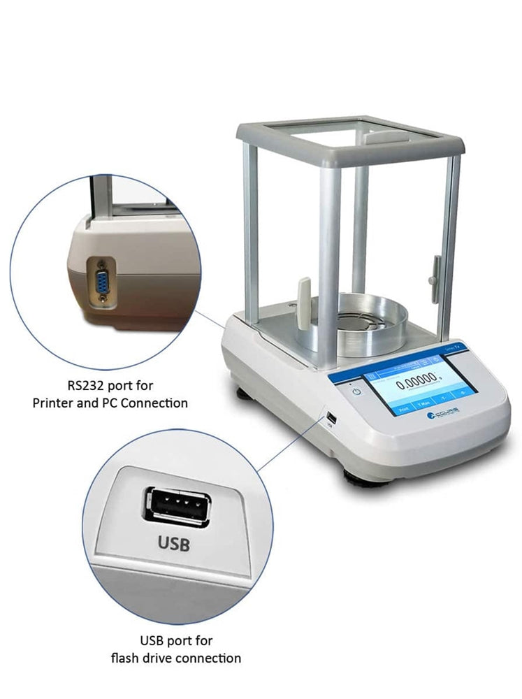 Load image into Gallery viewer, Gray Accuris Analytical Balance, Series Tx, Internal Calibration, Touch Screen
