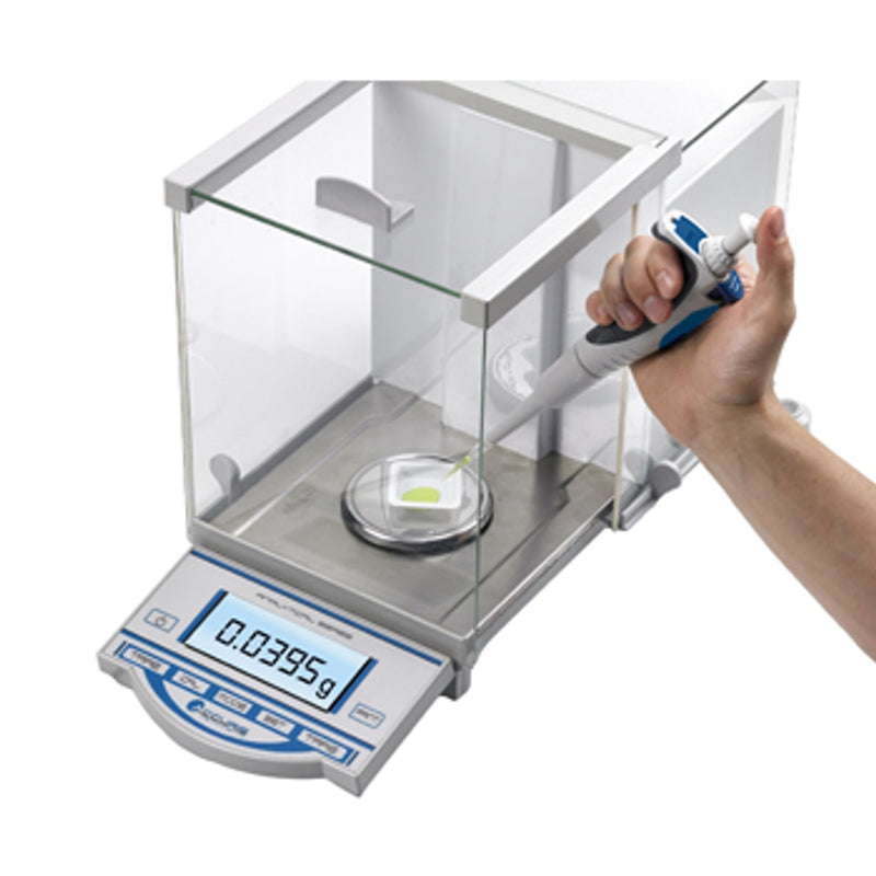 Load image into Gallery viewer, Gray Accuris™ Analytical Balance, readability 0.0001 grams
