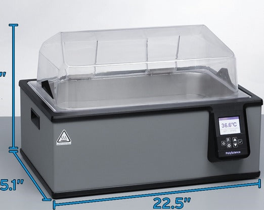Load image into Gallery viewer, Light Gray Polyscience WBE Series Digital Water Baths
