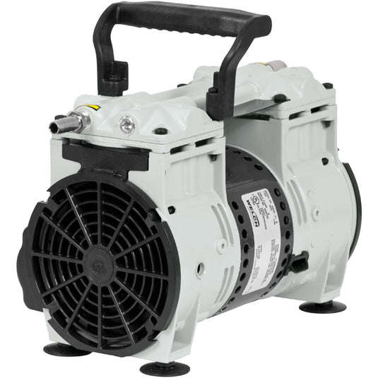 Light Gray Welch 2562B-01 WOB-L® Dry Piston Vacuum Pump – 65 LPM, 7.5 Torr, 115V