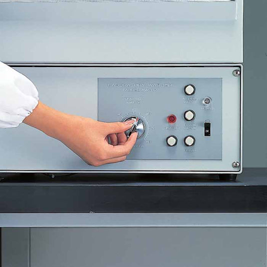 Dark Gray Yamato AW-47-115V Semi-Automatic Benchtop Laboratory Glassware Washer, 115V