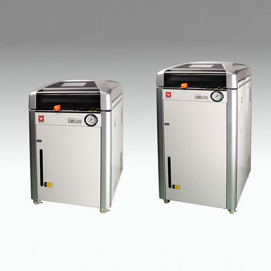 Light Gray Yamato SM Series Large Capacity Autoclaves & Steam Sterilizers with Dryer
