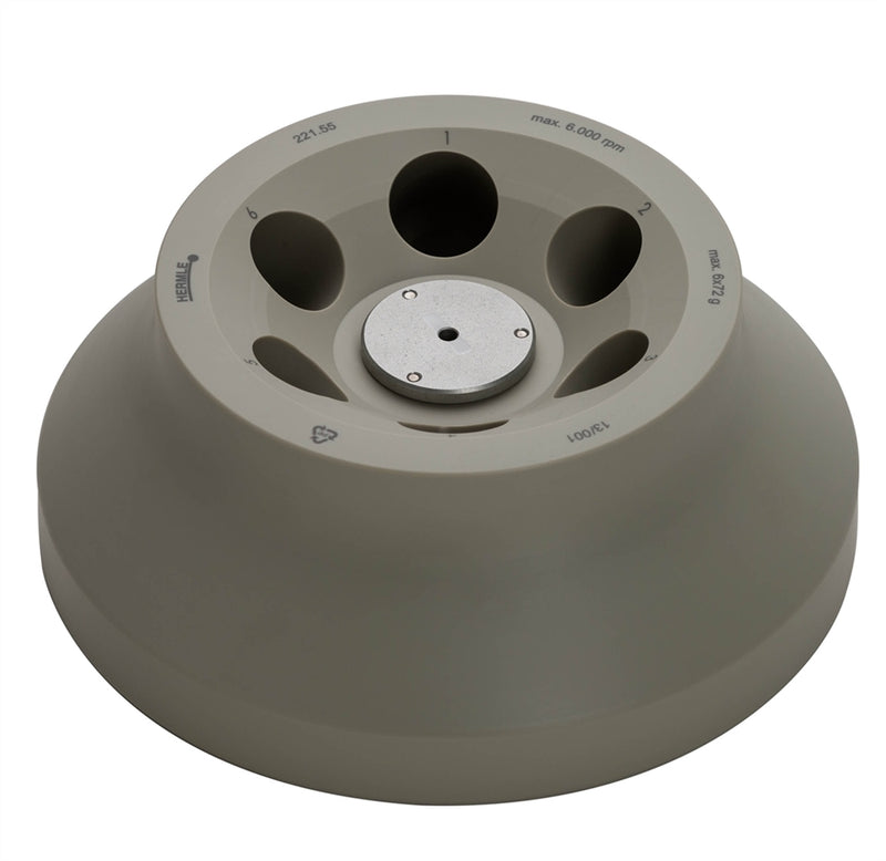 Load image into Gallery viewer, Dim Gray Hermle Z206-A Centrifuge w/ 6 x 50ml Rotor
