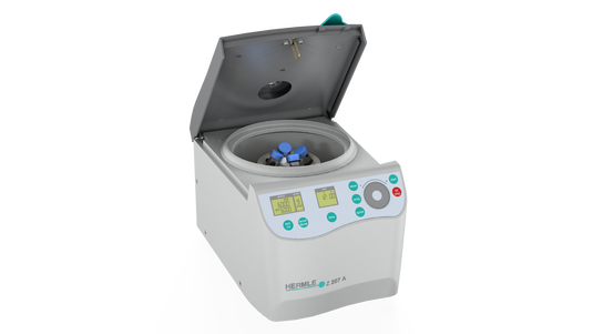 Gray Hermle Z207-A Centrifuge, with 8 x 15ml fixed rotor