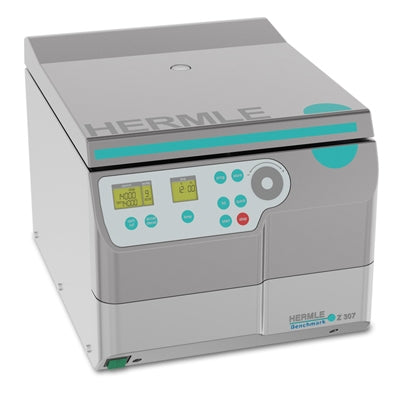 Dark Gray Hermle Z307 Centrifuge Microplate Bundle w/ 2 x 3 Microplate Rotor