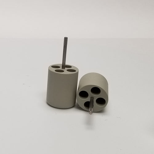 Light Gray Hermle 4x5/7ml inserts for Z326-100H rotor, 2/pk.
