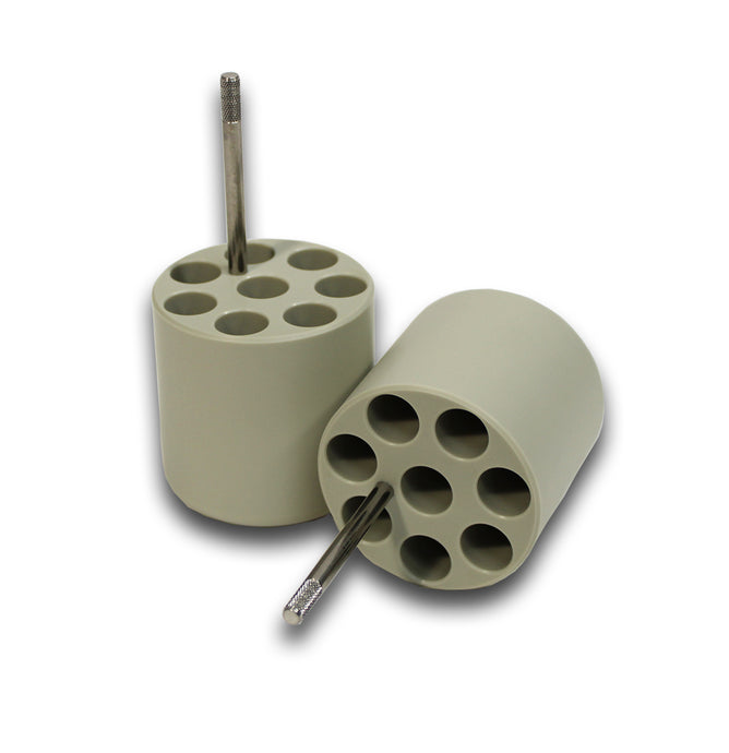 Rosy Brown Hermle 8 x 1.8-7ml blood tube insert for Z327-200-BUK, 2/pk