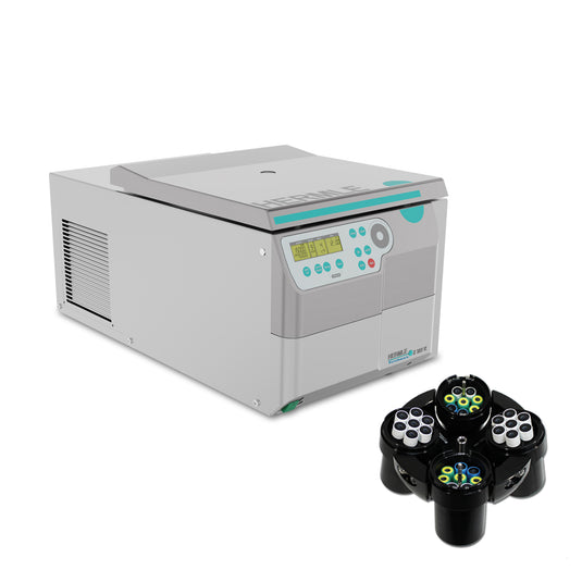 Gray Hermle Z327-K Centrifuge Blood Tube Bundle w/ swing out rotor for 10/15ml and 1.8/7ml tubes, 115V