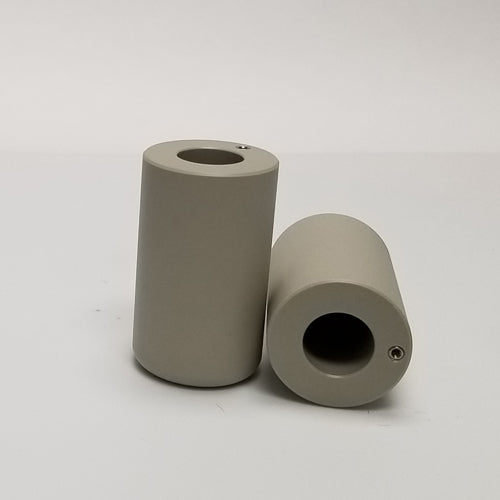 Light Gray Hermle Adapter 50ml round, 2/pk
