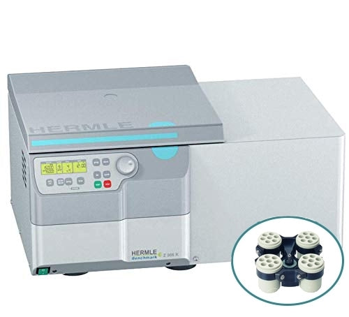 Load image into Gallery viewer, Gray Hermle Z366 K Refrigerated Centrifuge w/ Swing Out Rotor
