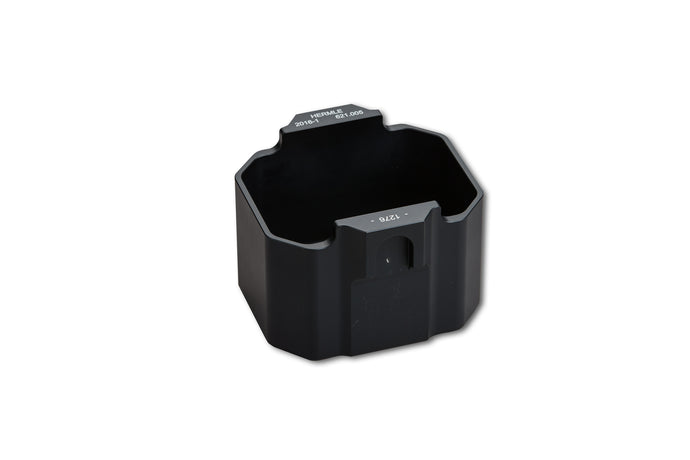 Black Hermle Rectangular buckets for Z446-750-AC 2/pk