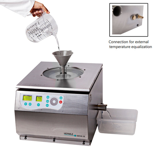 Dark Gray Hermle SIEVA-3 Filtration Centrifuge