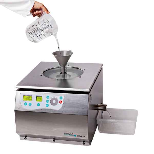 Dark Gray Hermle SIEVA-3 Filtration Centrifuge